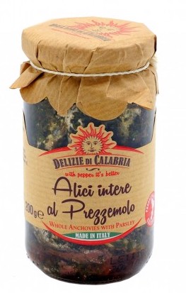 ANCHOIS ENTIERS AU PERSIL