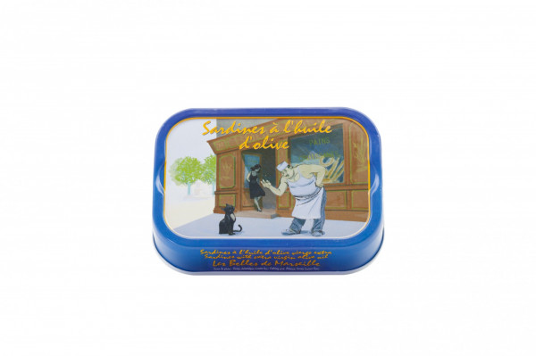 SARDINES A L'HUILE D'OLIVES 115GR