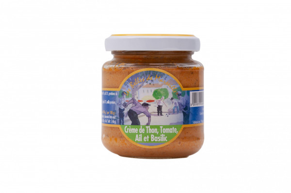 CREME DE THON, TOMATES, AIL ET BASILIC