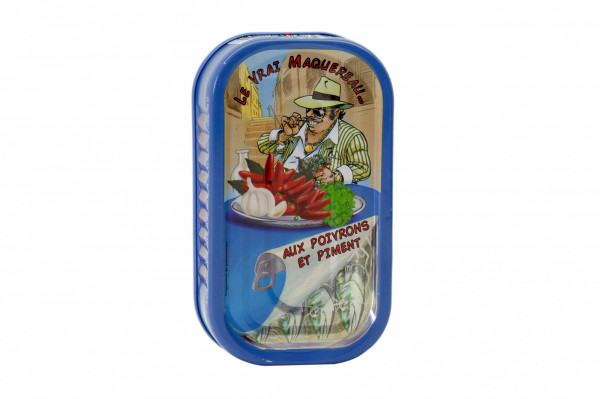FILETS DE MAQUEREAUX POIVRONS ET PIMENT