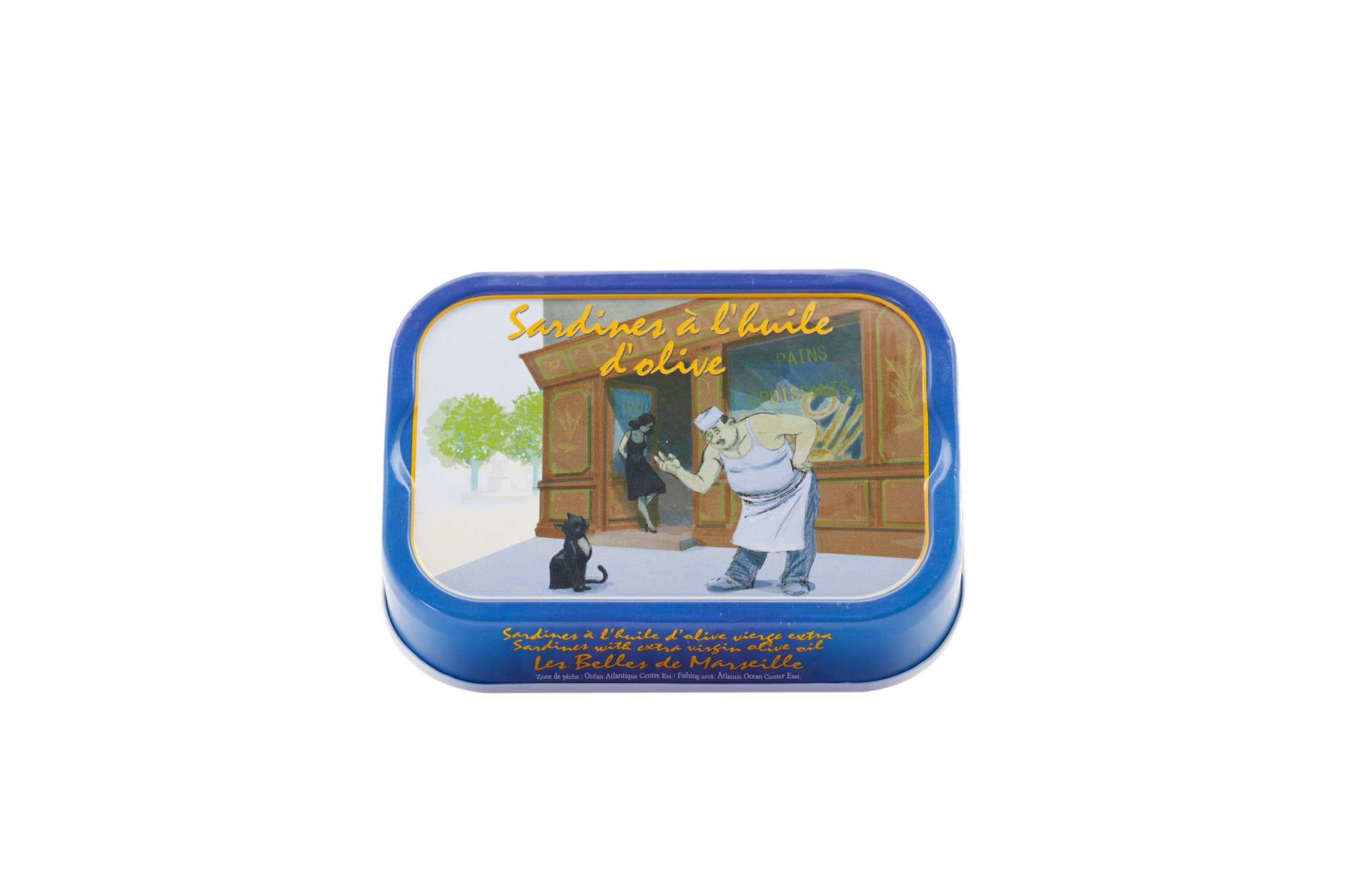 SARDINES A L'HUILE D'OLIVES 115GR