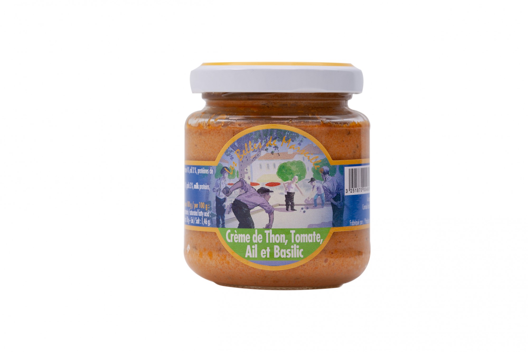 CREME DE THON, TOMATES, AIL ET BASILIC