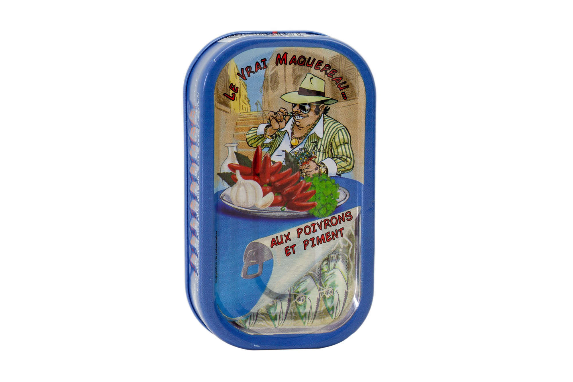 FILETS DE MAQUEREAUX POIVRONS ET PIMENT