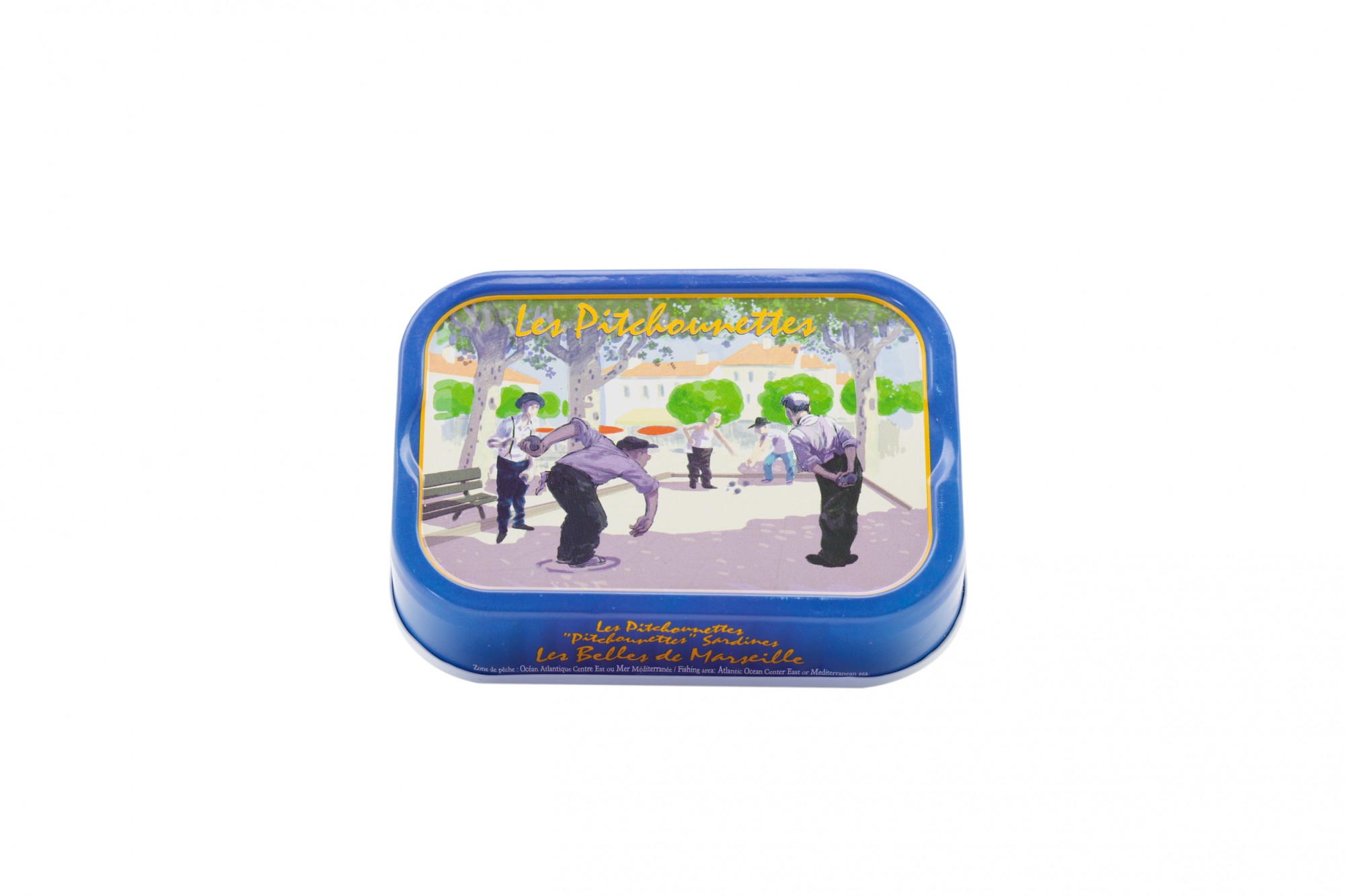 SARDINES PITCHOUNETTES HUILE D'OLIVES 115GR